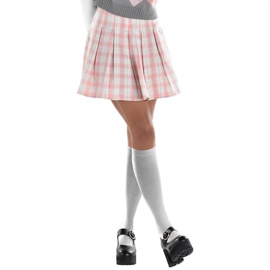90&#x27;s Plaid Mini Skirt Adult Costume